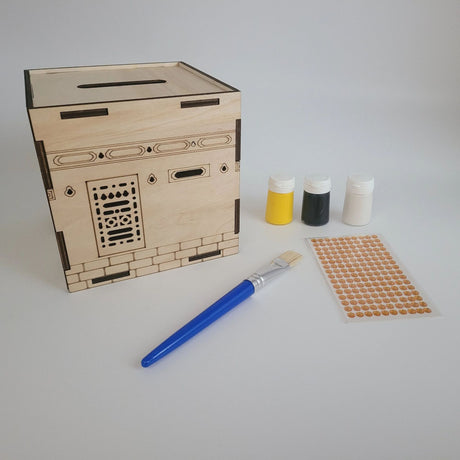 Craft it alKabah Handmade AlKabah Sky House Kaaba Money Box Savings Jar - V.I.P Digital Presence