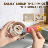 3 in 1 Cup Lid Cleaning Brush Crevice Cleaning Brush for Bottle Gap Tight Spaces Cup - V.I.P Digital Presence