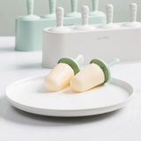 Popsicle Molds Sets 4Ice Pop Makers Reusable Ice Cream Mold - Dishwasher Safe, Durable DIY Popsicles Tray Holders - V.I.P Digital Presence