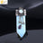 CSJA Vintage Large Natural Stone Sword-Shaped Pendant Jewelry Striped Crystal Agate Tiger Eye Jewelry Pendant Without Chain - V.I.P Digital Presence