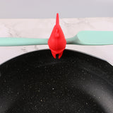 Home pot clamp creative rooster clamp kitchen baking clamp bird shaped silicone pot clamp kitchen spill proof clamp - V.I.P Digital Presence