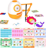 Eggy Robot Teacher We DRAW Educational Robots Preschool Learning Drawing 3+(1 boxes of cards) - V.I.P Digital Presence