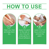 Body Care Foot Patch For Men's Body Relieves Discomfort And Comfort Foot Sole Gentle Ingredient Foot Care
