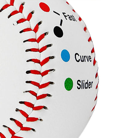9 Inch Competition Training Baseball with Finger Placement Markers Games Practice Baseball Training Aid for Pitching - V.I.P Digital Presence