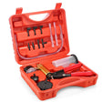 Hand Held DIY Brake Fluid Bleeder Tools Vacuum Pistol Pump Tester Kit Aluminum Pump Body Pressure Vacuum Gauge - V.I.P Digital Presence