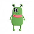 Funny Silicone 3D Frog Phone Case For IPhone 14 13 11 12 Pro Max XS XR X 7 8 Plus SE Cartoon Cute Shockproof Bumper Cover - V.I.P Digital Presence