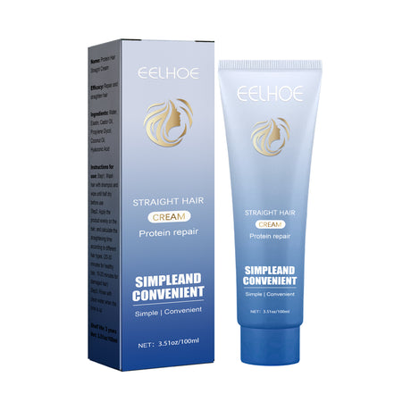 Protein Hair Straightening Cream Nourishes Hair, Smooths Hair And Scalp, And Takes Care Of Smooth, Frizzy And Dry Hair - V.I.P Digital Presence