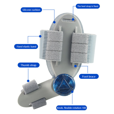 Adjustable Toe Outward Divider for Bigfoot Thumb Outward Correction with Toe Corrector - V.I.P Digital Presence