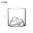 Mountain viewing cup China-Chic style glass transparent household tea cup hot water resistant cup creative Fuji Mountain Tibetan Cup - V.I.P Digital Presence
