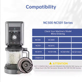 Outer bowl lid for Ninja NC501 NC500 ice cream maker, compatible with NC500 series. - V.I.P Digital Presence