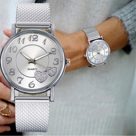 The Latest Top Watch Fashion Women Mesh Belt Watch Wild Lady Creative Gift relojes para mujer Drop Shopping - V.I.P Digital Presence