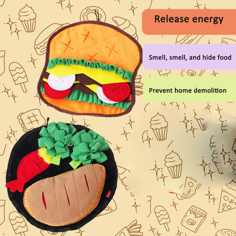 Dog sniffing mat hidden food sniffing blanket pet toy - V.I.P Digital Presence