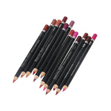Makeup MH12 Color Mixed Waterproof Lip Liner Lip Nude Lip Pencil Lipstick Pen Set of 12 - V.I.P Digital Presence