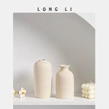 Ceramic Vases Ins Minimally Creative Home Dried Flowers Simulated Flowers Mini Small Flower Utensils Office Ornaments - V.I.P Digital Presence