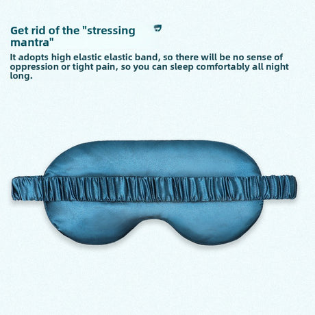 Double-Sided Imitation Silk Eye Mask Satin Silk Eye Protection Blackout Sleep Mulberry Silk Eye Mask Printed Spot Wholesale - V.I.P Digital Presence