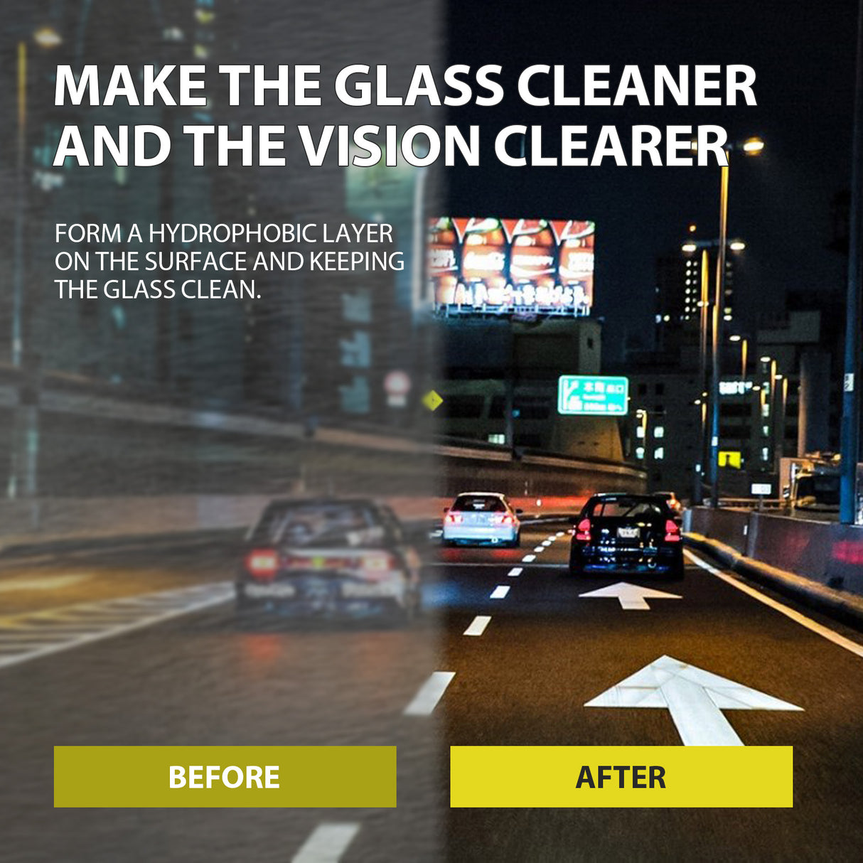 Oil Film Cleaning Emulsion, Car Windshield Window Stain Cleaning Anti-Rain And Fog Cleaning Agent - V.I.P Digital Presence