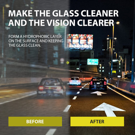 Oil Film Cleaning Emulsion, Car Windshield Window Stain Cleaning Anti-Rain And Fog Cleaning Agent - V.I.P Digital Presence