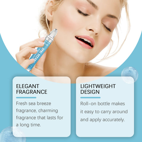Fresh Ocean Perfume Ball Natural Fragrance Lasting Fragrance Date Sea Breeze Tune Fresh Rolling Ball Perfume - V.I.P Digital Presence