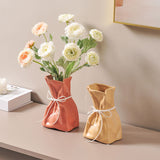 Resin Vase for Living Room and Dining Table, Flower Arrangement Decorative Piece with Elegant Style - V.I.P Digital Presence