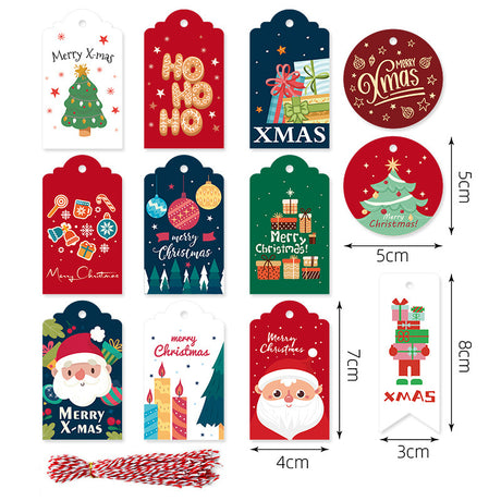 Christmas tags, festival themed gift packaging cards, indoor decoration tags - V.I.P Digital Presence