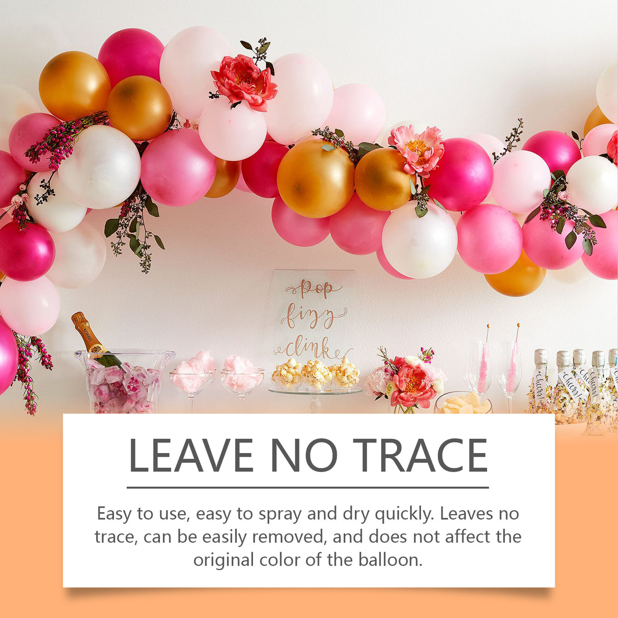 Latex Balloon Brightening Spray, Balloon Brightening Long-Lasting Effect Adds Ambiance Gloss Spray - V.I.P Digital Presence