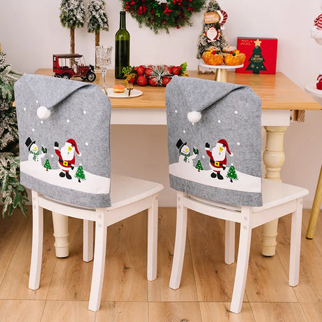 Christmas Pattern Chair Cover - V.I.P Digital Presence