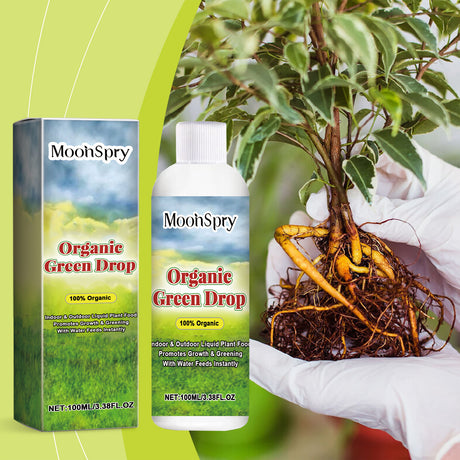 Plant growth Solution potted green leaf lawn flower plant hair root supplement fertilizer nutrient solution - V.I.P Digital Presence