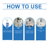 Bathroom Foam Cleaner Tile Glass Bathtub Water Stain Scale Cleaning Cleaner - V.I.P Digital Presence