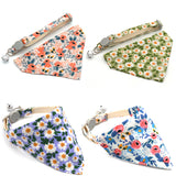 Pet Bandana Pet Collar Daisy Small Floral Sunflower Triangle Scarf for Cats and Dogs - V.I.P Digital Presence