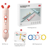 Beiens 3D Pen Creativity DIY Printing Pen Early Educational Drawing Toys ABS Filament Kids Design Drawing Pen Montessori Toys - V.I.P Digital Presence