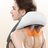 High battery life cervical spine massager neck trapezius muscle shoulder waist leg kneading hot compress massage shawl - V.I.P Digital Presence