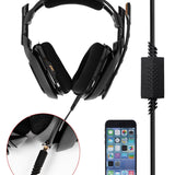 Suitable for Logitech ASTRO A10 A40 gaming headphones Ps4 connection cable headphone audio cable - V.I.P Digital Presence