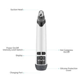 Hot Compress Blackhead Remover Vacuum Suction Acne Pore Cleaner Electric Nose Face Deep Cleansing Skin Care Device Birthday Gift - V.I.P Digital Presence
