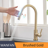 304 stainless steel kitchen faucet, hot and cold water pull-out vegetable basin sink faucet - V.I.P Digital Presence