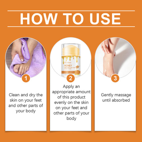 Honey Foot Moisturizing Anti-Crack Cream, Foot Moisturizing Repair Heel Body Skin Care Cream - V.I.P Digital Presence