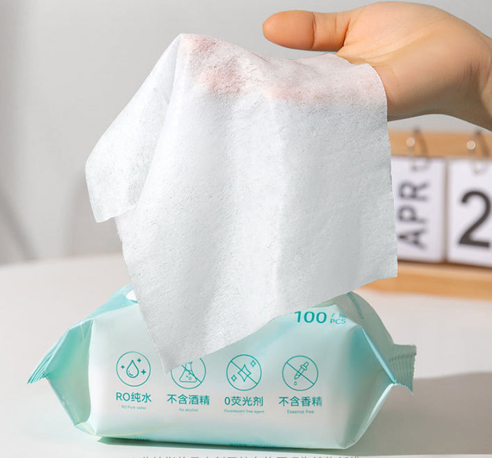 Pet Wet Wipes 100 Sheets for Cats and Dogs Eye Cleaning Tear Stain Wipes Extra Large and Thick Cat and Dog Supplies - V.I.P Digital Presence