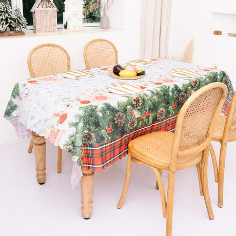 Christmas Decoration Creative Christmas Printed Tablecloth Table Flag Christmas Desktop Decoration Supplies - V.I.P Digital Presence