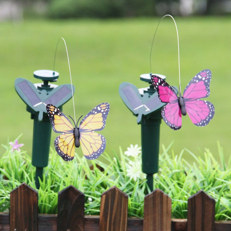 Solar Butterfly, Hummingbird, Horticulture, Countryside Mall, Shop Decoration Toys, Electric Flying Simulation Butterflies - V.I.P Digital Presence