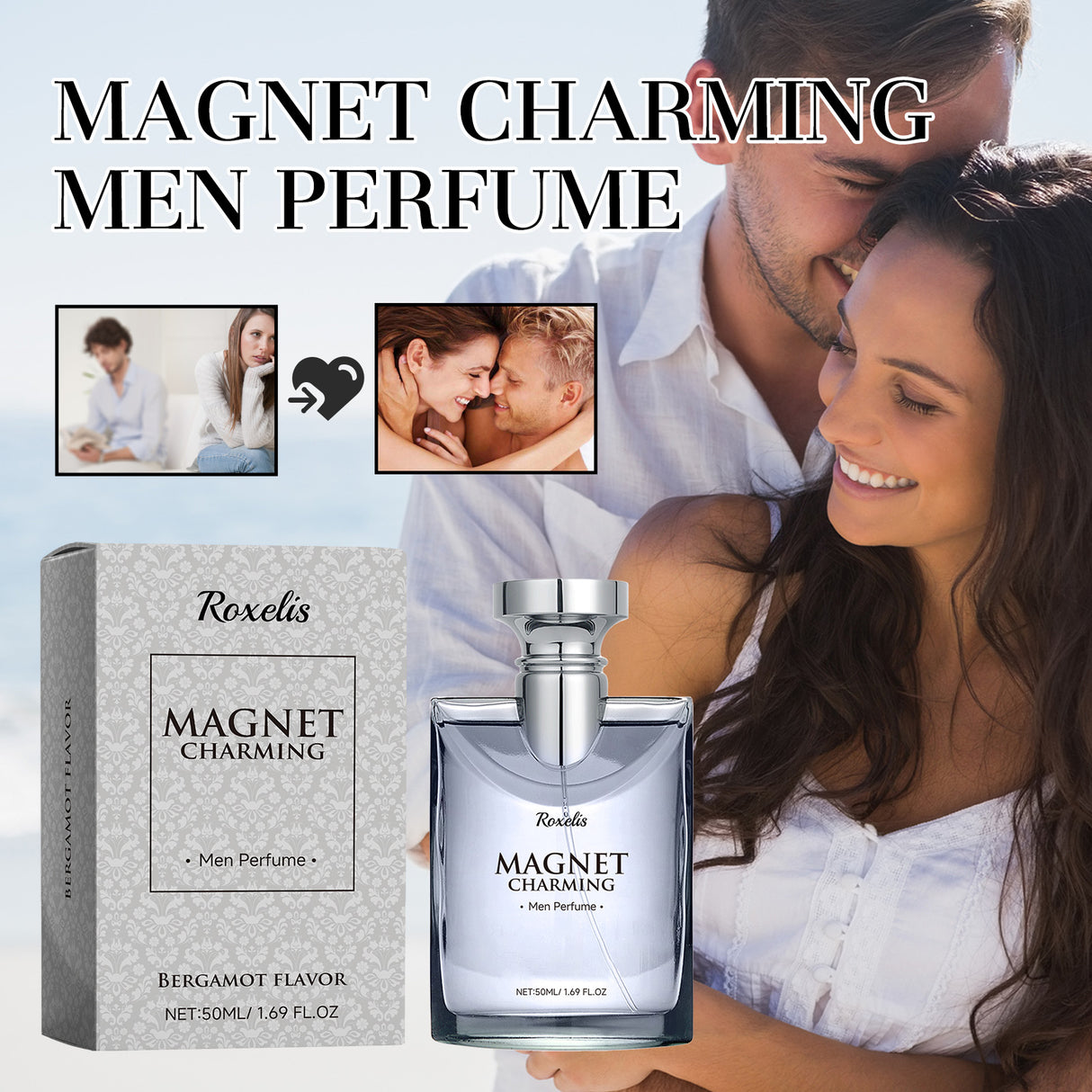 Men's Perfume Bergamot Natural Light Fragrance Fresh Charm Refreshing Atmosphere Carry Men's Dating Perfume - V.I.P Digital Presence