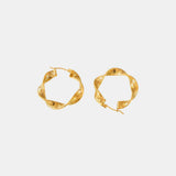 Titanium Steel Twisted Earrings - V.I.P Digital Presence
