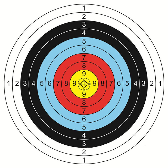New 30pcs 40*40 cm Archery Shooting Target Paper Bow Hunting Archery Kit Standard Full Ring Single Spot Shooting Training Paper - V.I.P Digital Presence