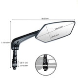 Rearview mirror electric car flat mirror 360 degree adjustable reflector reversing mirror riding accessories - V.I.P Digital Presence
