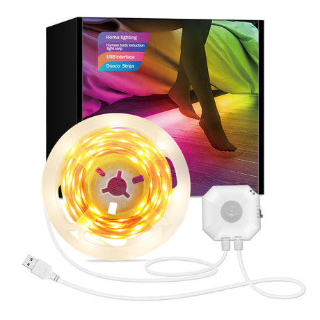 Colorful Bluetooth App Human Body Sensing Bedside Lamp with USB 5V 5050 Bedroom Induction - V.I.P Digital Presence