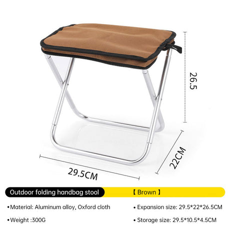 Outdoor Folding Ultra Light  Camping Chair Portable Bench Travel Self driving Tour BBQ Camping Equipment - V.I.P Digital Presence