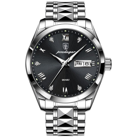 Swiss Waterproof Glow Double Calendar Men's Watch Glow Design Fashion Men's Watch - V.I.P Digital Presence