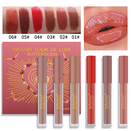 Hydrating Lip Honey Hydrogloss Mirror Lip Cheek Dual Purpose Six piece Set Lip Glaze Labial glaze - V.I.P Digital Presence