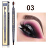 CmaaDu Toothbrush head eyebrow pencil pigment multi functional waterproof double ended eyebrow - V.I.P Digital Presence