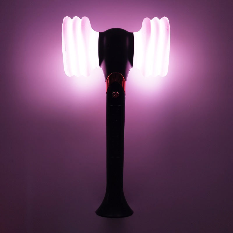 Lámpara de martillo fluorescente de tinta rosa BP, lámpara de mano, lámpara de soporte, área circundante