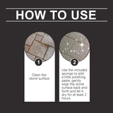 Stone Care Wax, Polished Refurbished Stone Furniture Paint Care Brightener Tile Repair Cream - V.I.P Digital Presence