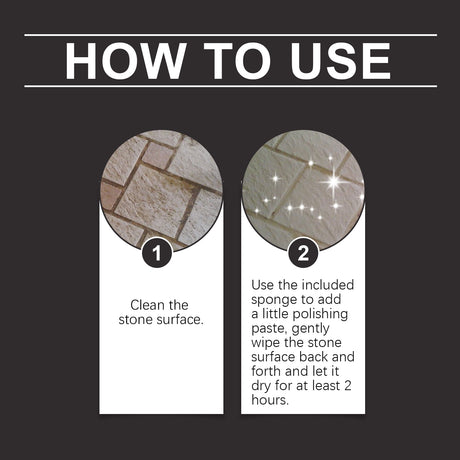 Stone Care Wax, Polished Refurbished Stone Furniture Paint Care Brightener Tile Repair Cream - V.I.P Digital Presence